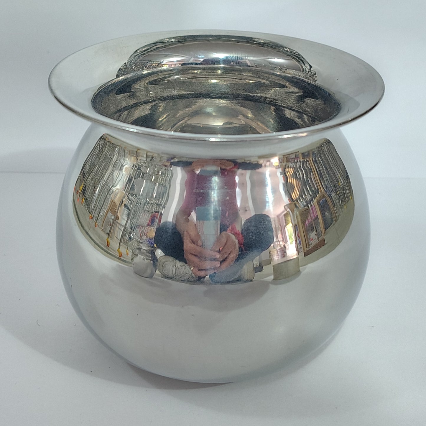 Asha-Pure Stainless Steel Water Lota (Size - 10) at Best Quality Total Steel