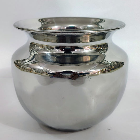 Asha-Pure Stainless Steel Water Lota (Size - 10) at Best Quality Total Steel