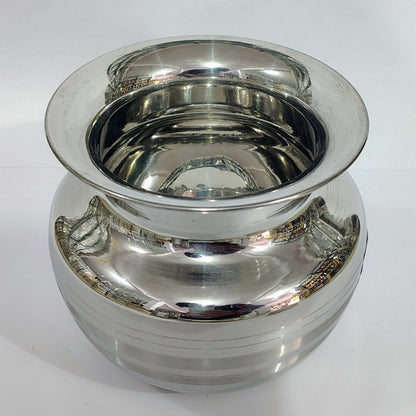 Asha-Pure Stainless Steel Water Lota (Size - 9) at Best Quality Total Steel