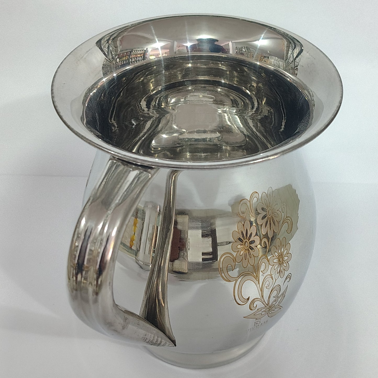Asha-Stainless Steel Jug-2L (MAHARANI) jug-100% Steel no Color Coating
