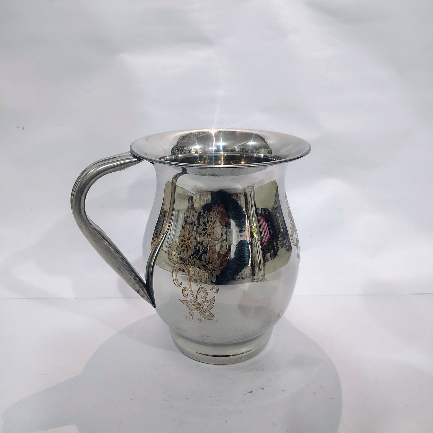 Asha-Stainless Steel Jug-2 Liter jug-100% Steel (maharani) No Color coating