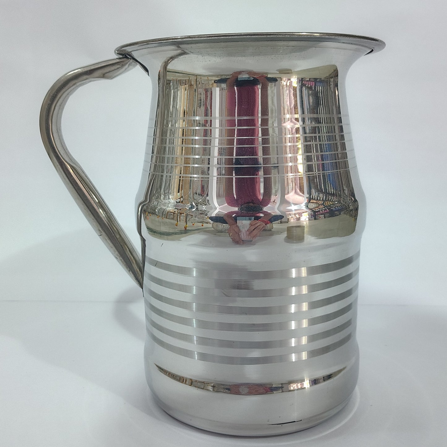 Asha-Stainless Steel Jug-2L (METRO) jug-100% Steel no Color Coating