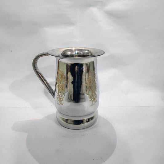 Asha-Stainless Steel Jug-2 Liter jug-100% Steel (Robat) No Color coating