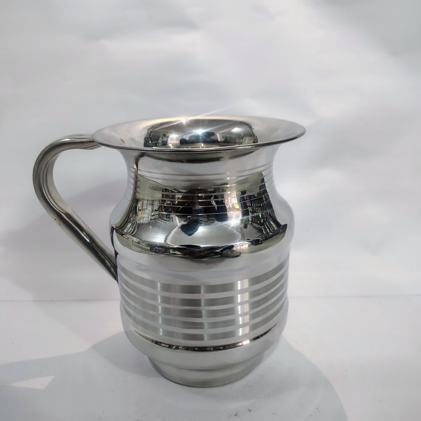 Asha-Stainless Steel Jug-2 Liter jug-100% Steel (Vicky) no Color Coating